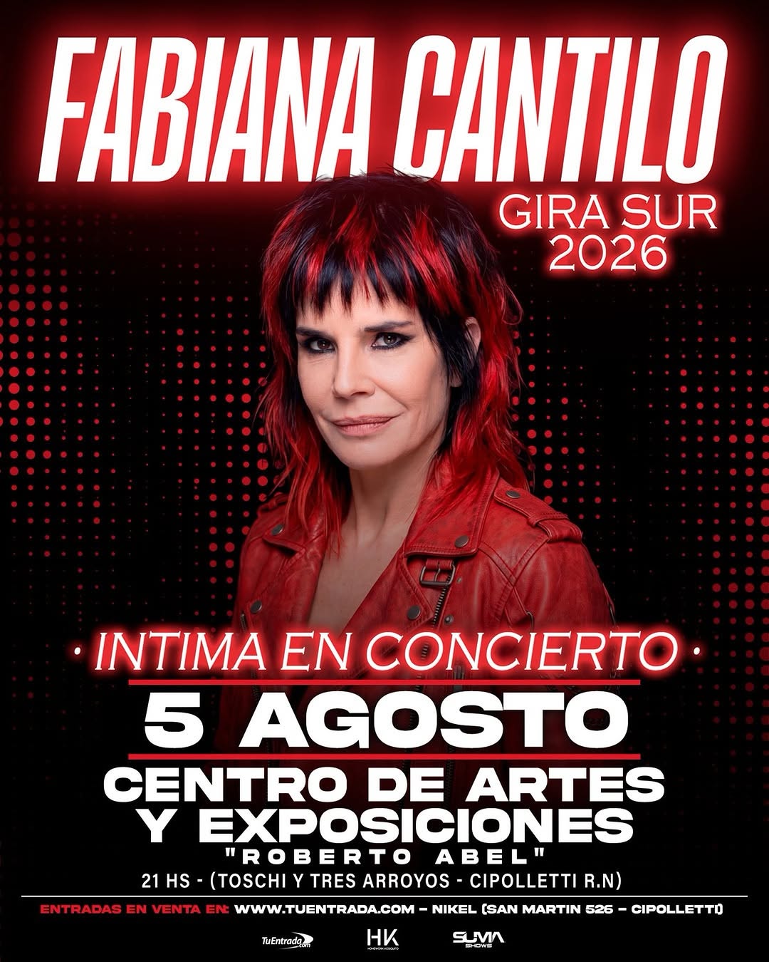 Fabiana Cantilo: Íntima en concierto