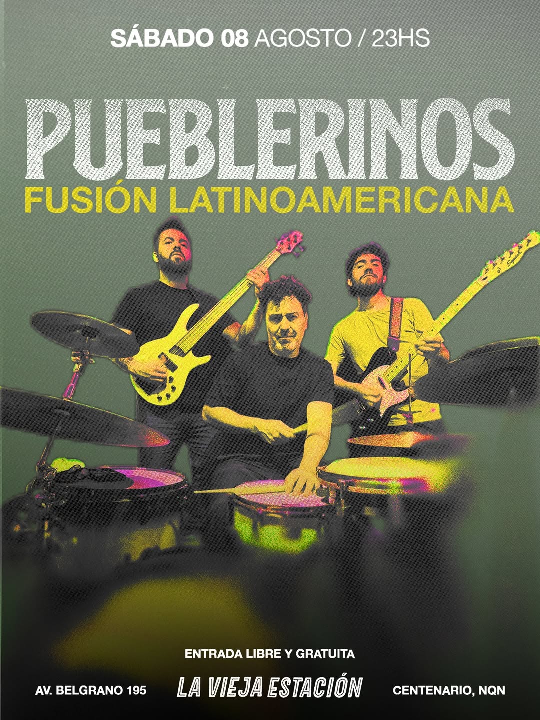 Pueblerinos en vivo