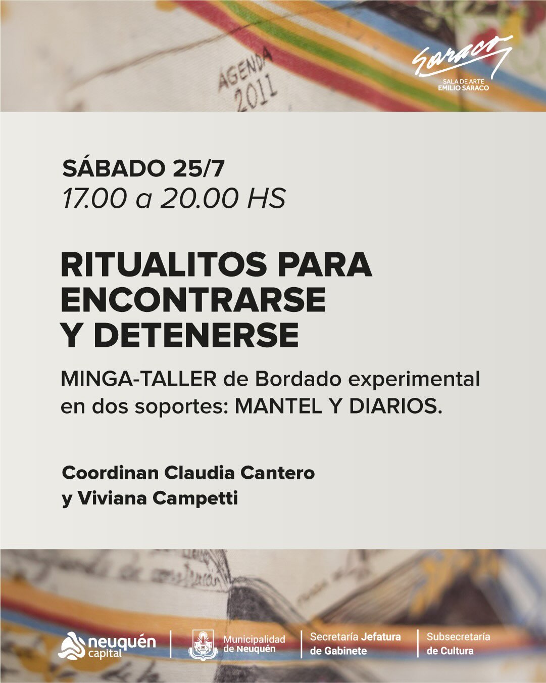 Minga-taller: Ritualitos para encontrarse y detenerse