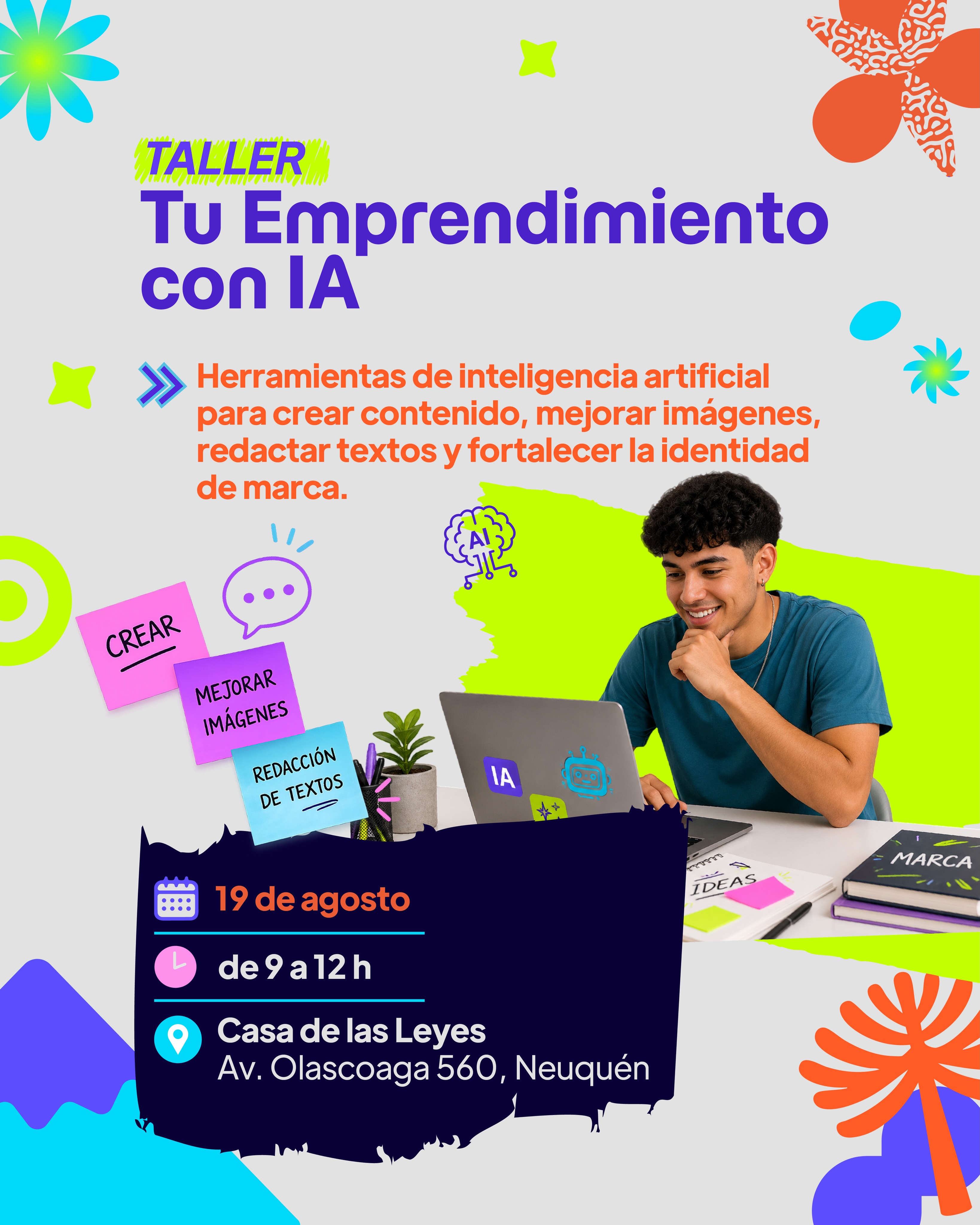 Taller: Tu emprendimiento con IA